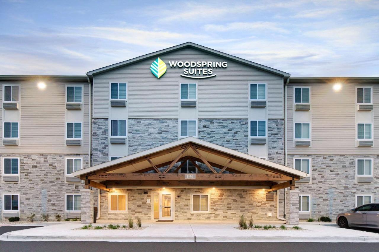 Woodspring Suites Carol Stream - Chicago Exterior foto